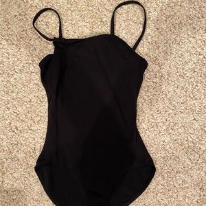 Capezio: Adult Small Black Leotard